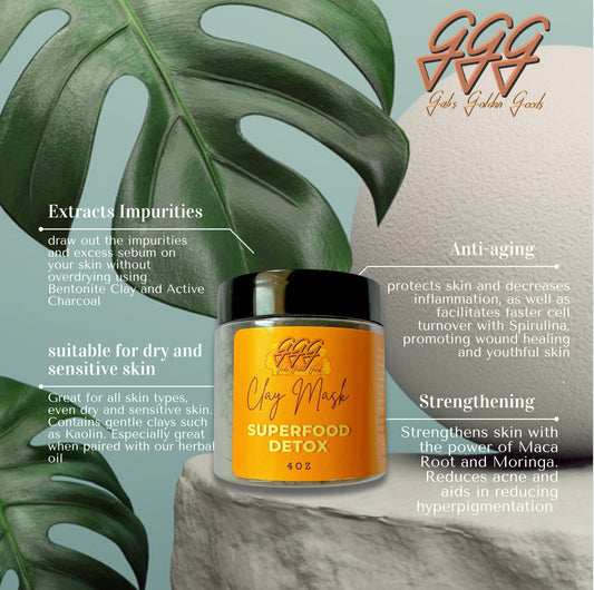 Superfood Detox Clay Mask
