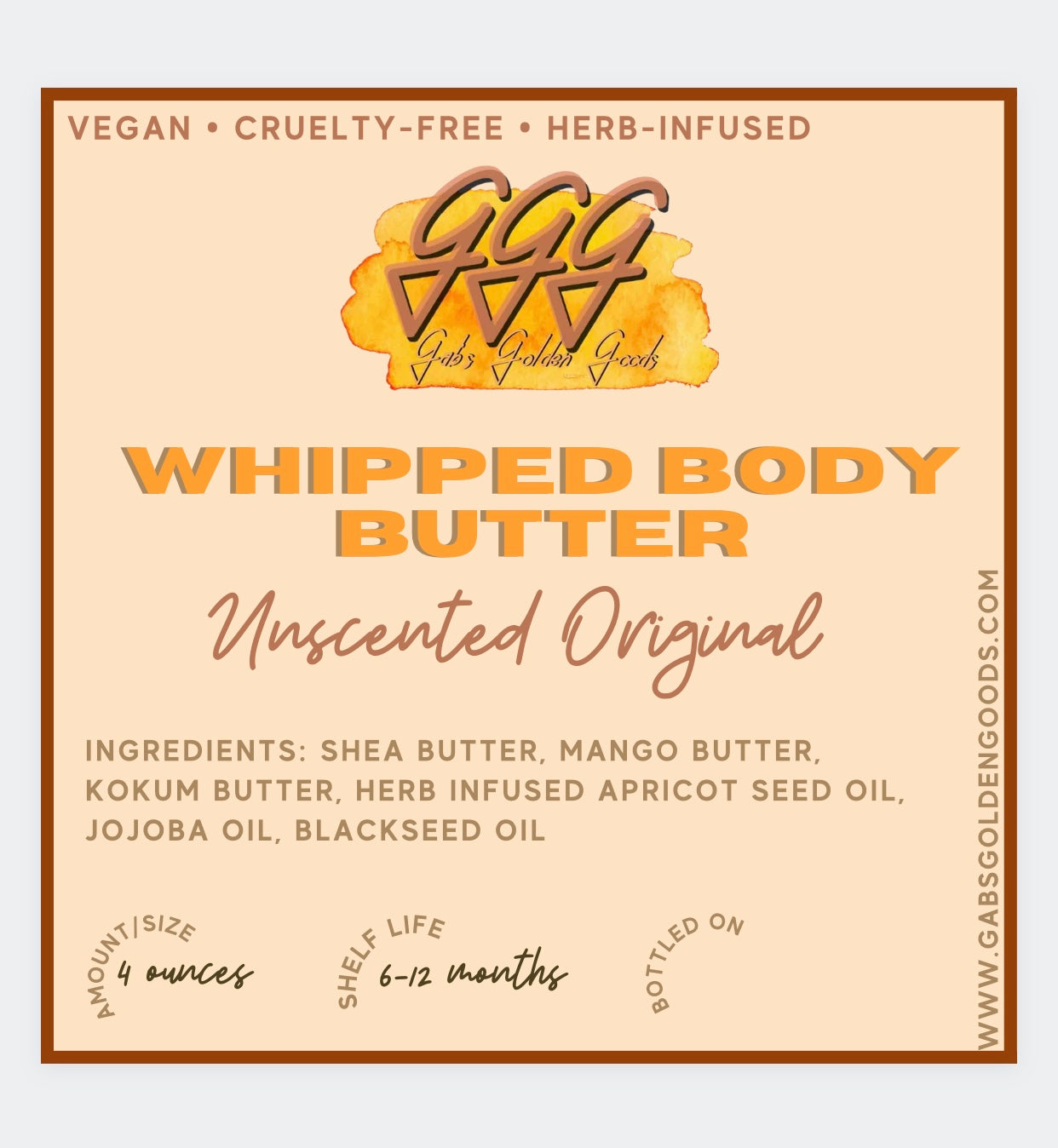 Unscented Original Body Butter