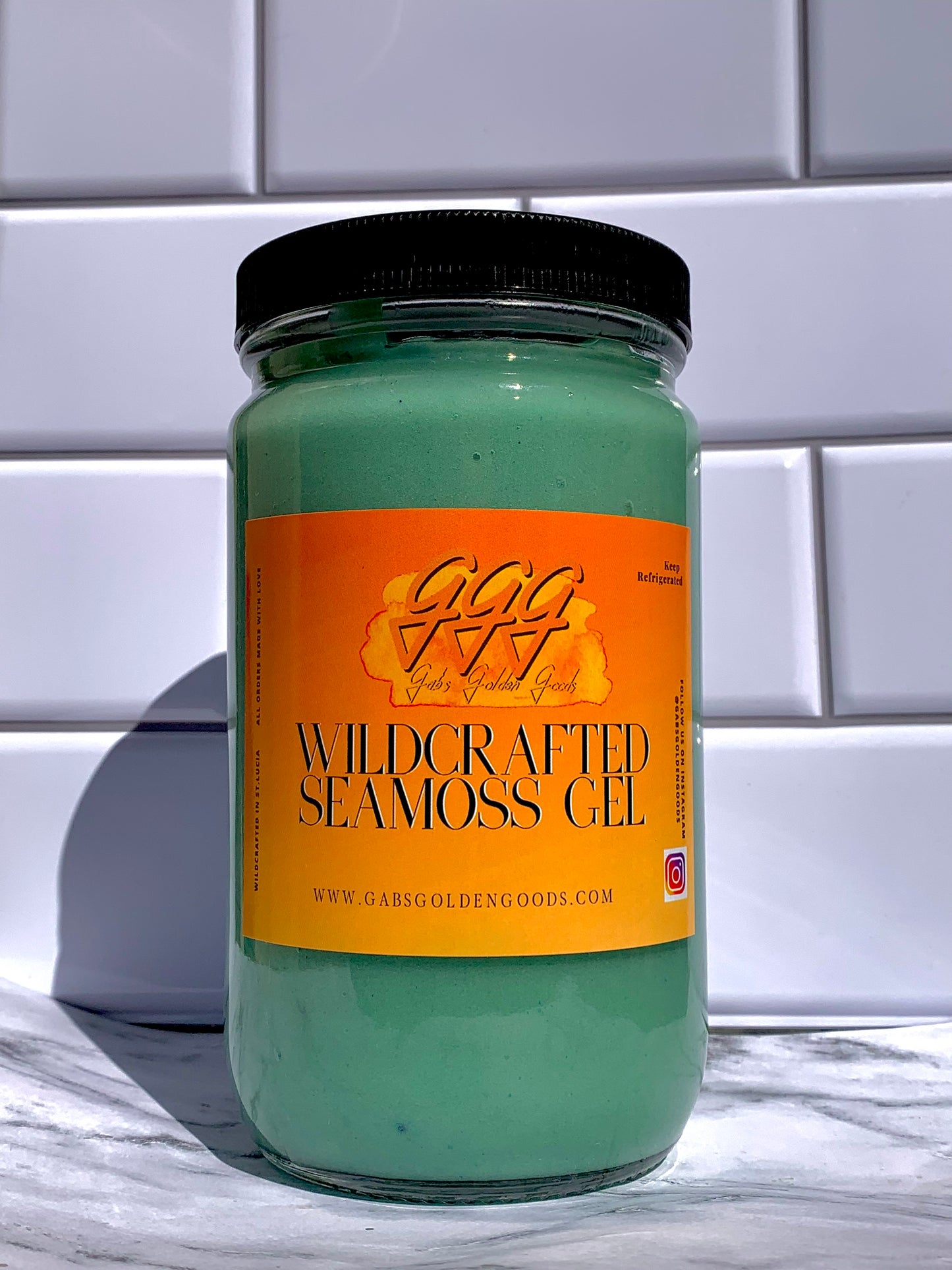 Blue Piña Colada Sea Moss Gel