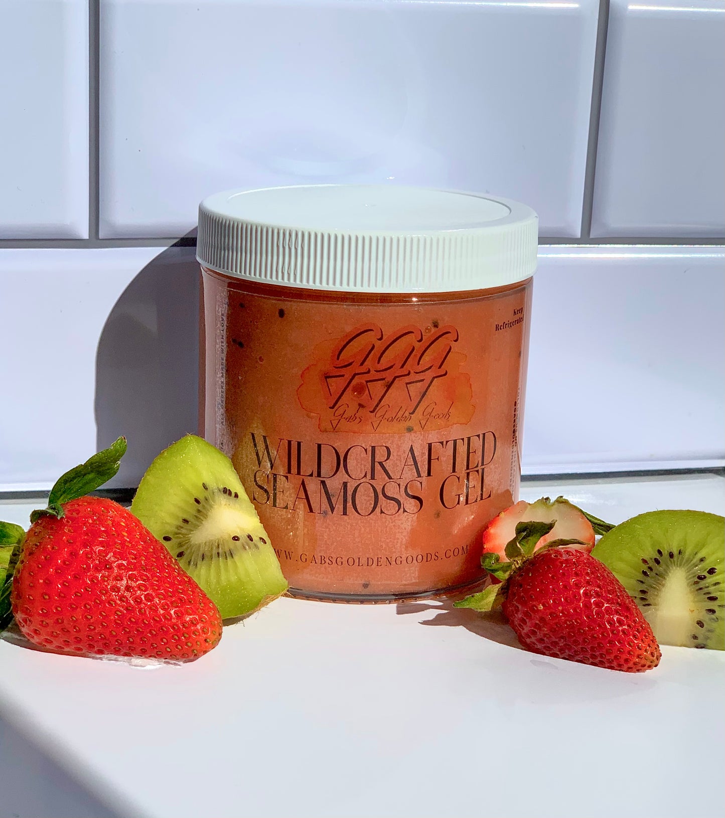 Strawberry Kiwi Sea Moss Gel